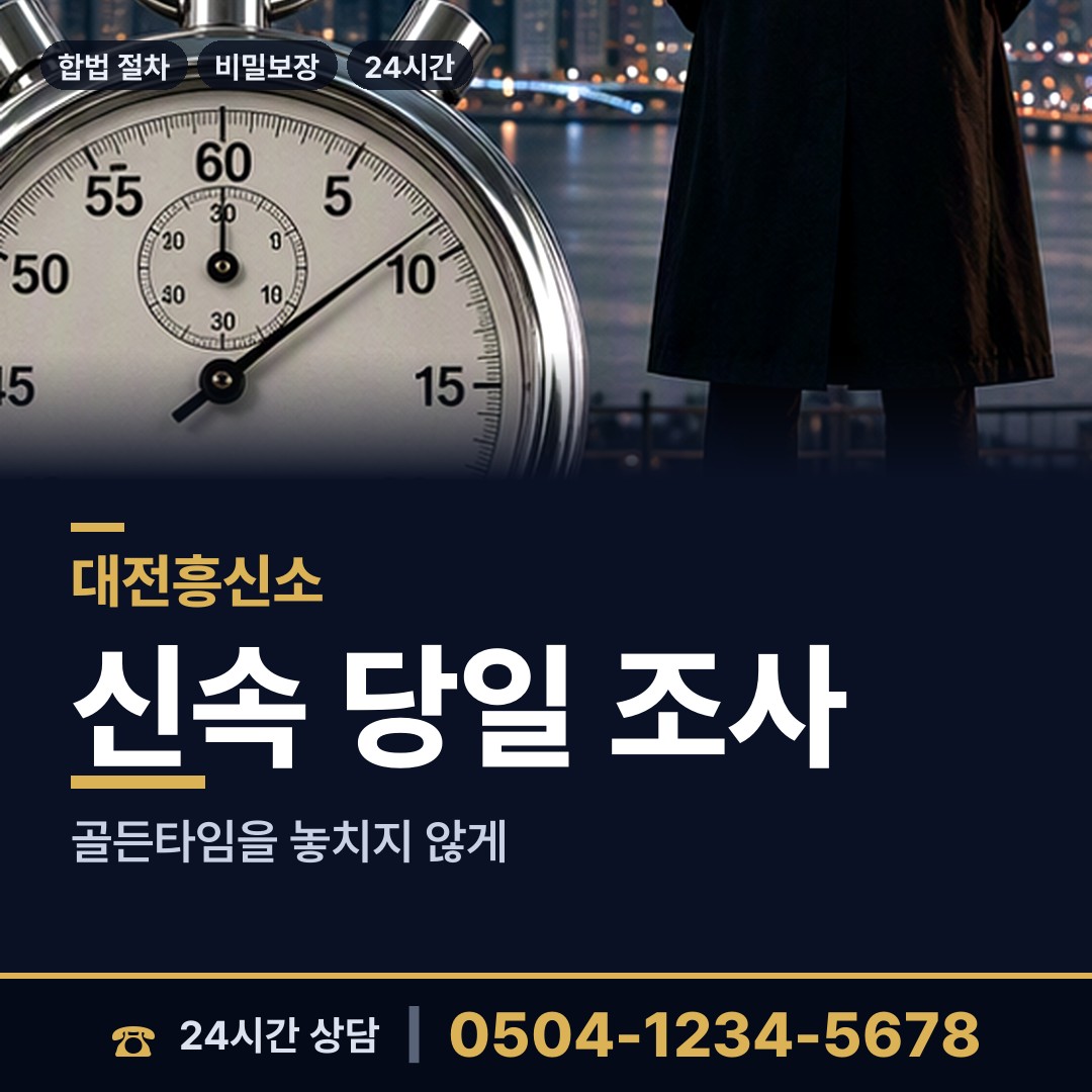 대전 대사동 지인찾기 상담 안내