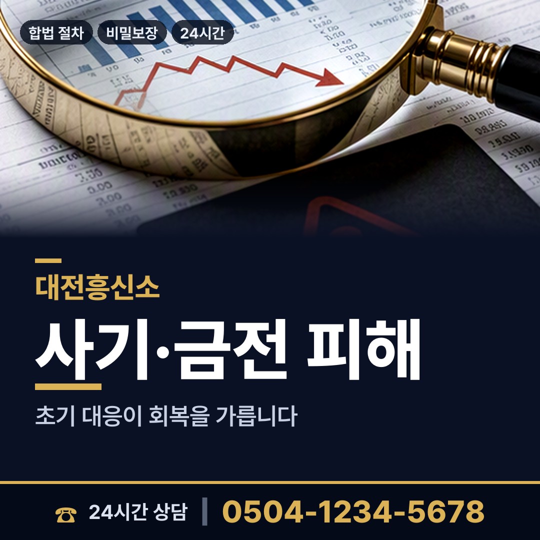 대전 대사동 기업탐정 상담 안내